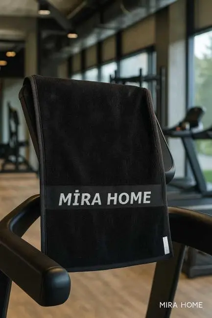 Spor Havlusu Fitness Yumuşak Sporcu Havlu 100 Pamuklu 30x100 Cm